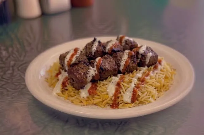Kabob Over Rice